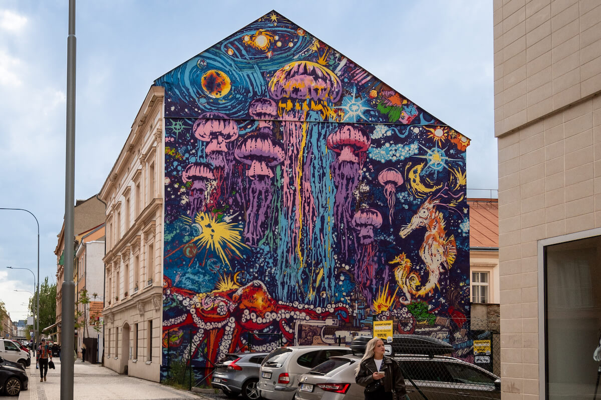Street Art v Praze 2024: Průvodce po nejlepších murálech + mapa