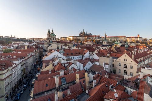 malostranska mostecka vez prague views lesser town tower bridge