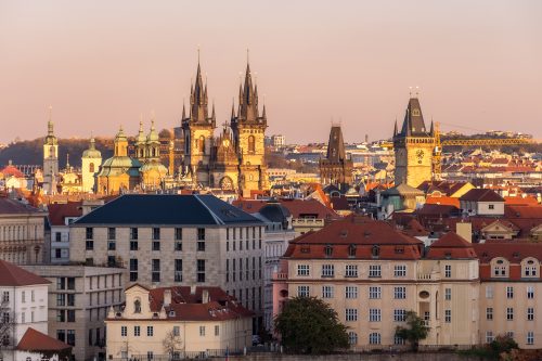 malostranska mostecka vez prague views lesser town tower bridge